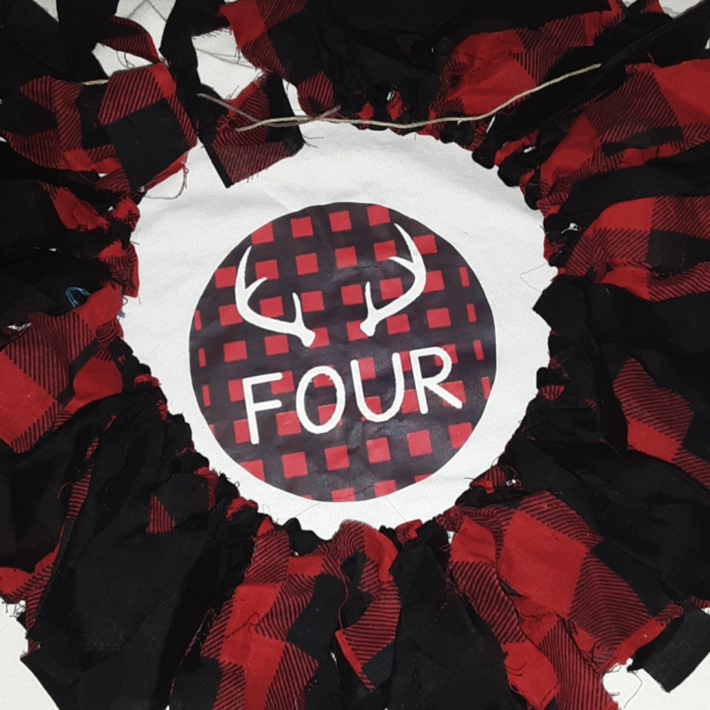 Buffalo Plaid Banner & Shirt